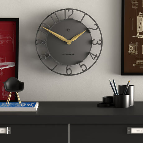 Newgate Time Traveller Wall Clock - Grey