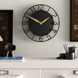 Newgate Time Traveller Wall Clock - Black