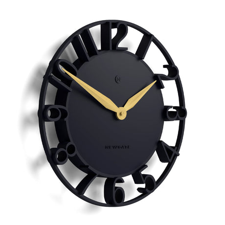 Newgate Time Traveller Wall Clock - Petrol Blue