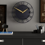 Newgate Time Traveller Wall Clock - Petrol Blue