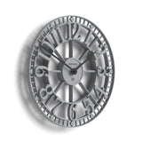 Newgate Warehouse Wall Clock - Clockwork Grey