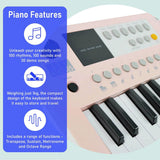 Axus 37 Key Mini Portable Keyboard - Pink
