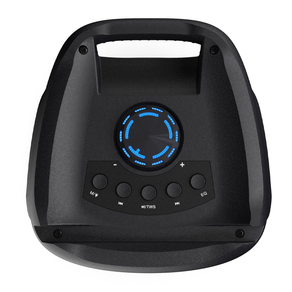 Majority PS100 - Party Speaker 40w Bluetooth Karaoke-DJ-Party-PA System - Black