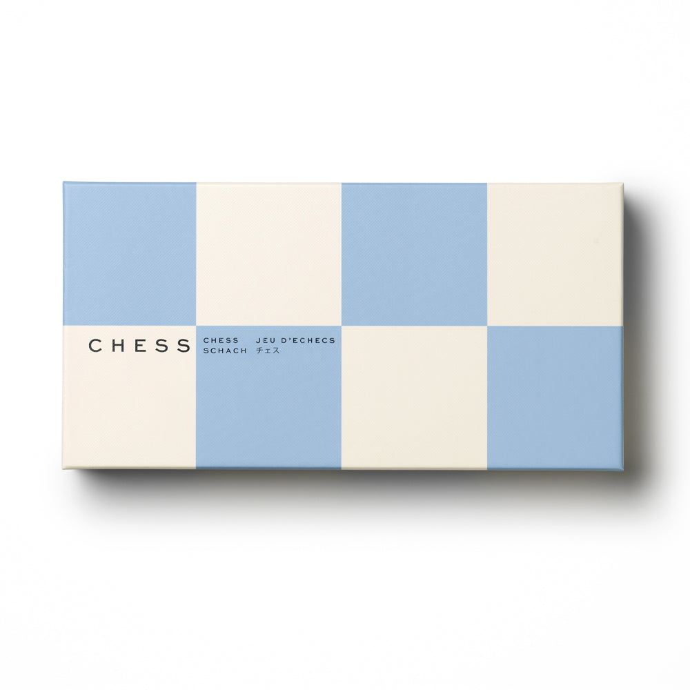 Printworks Play Chess Board Game - Sky Blue