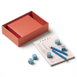Printworks Play Yatzy Dice Game - Red/White