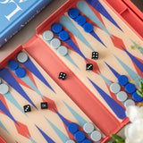 Printworks Classic Art of Backgammon Board Game - Red