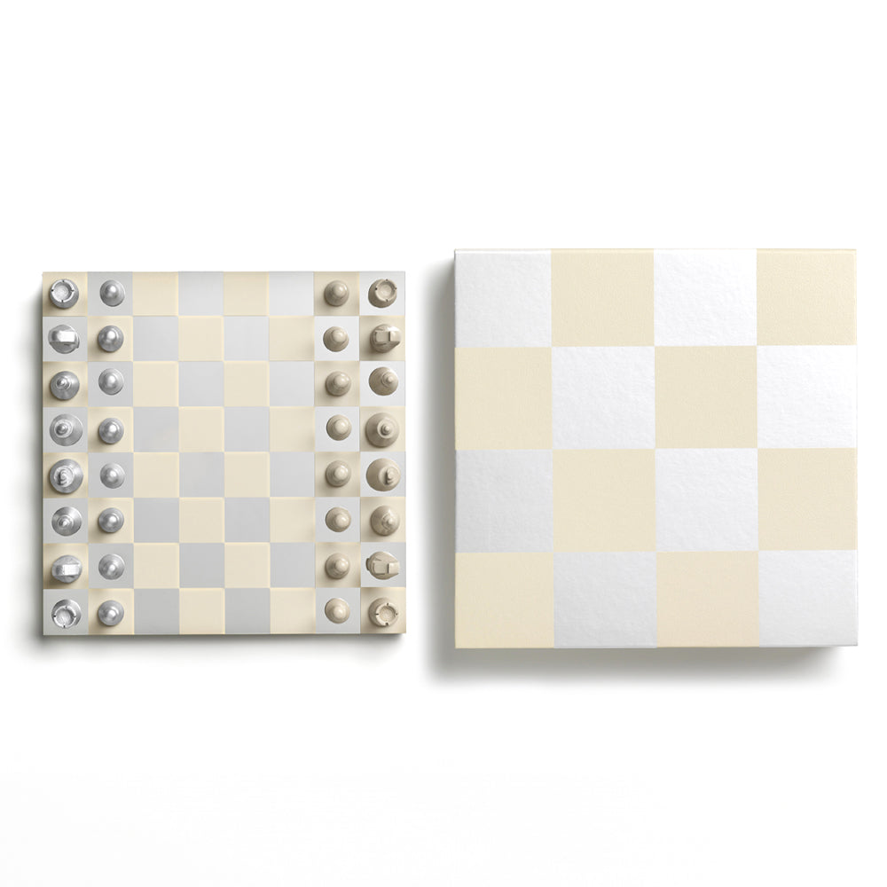Printworks Classic Art of Chess Board Game - Mirror Edition (Coffee Table Set)