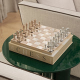 Printworks Classic Art of Chess Board Game - Mirror Edition (Coffee Table Set)