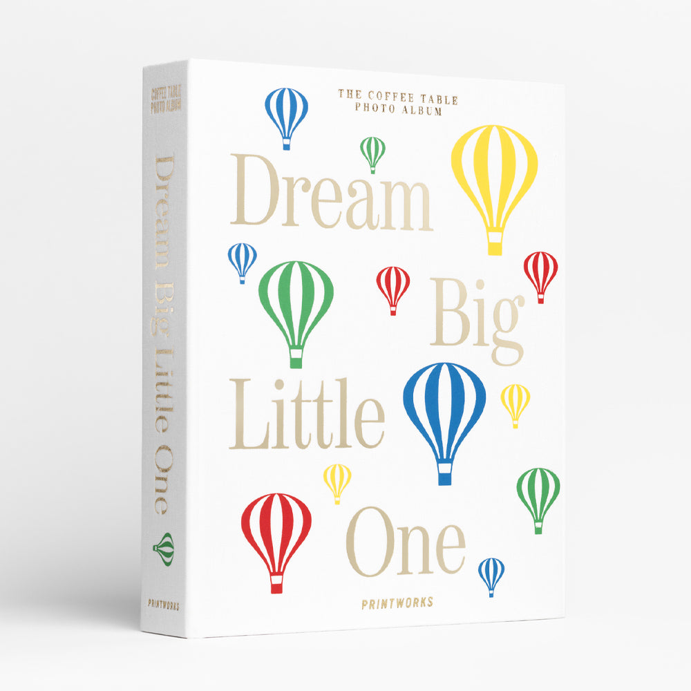 Printworks Baby Photo Album - Dream Big Little One - Beige