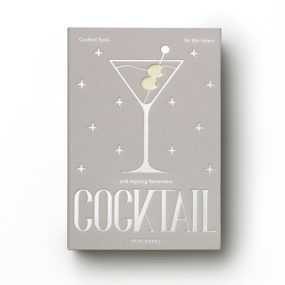 Printworks The Essentials Cocktail Tools - Grey