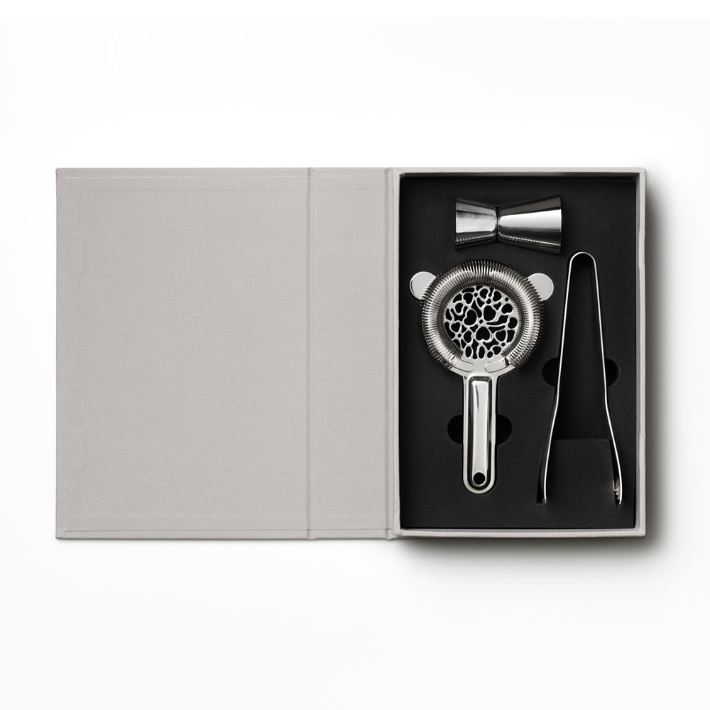 Printworks The Essentials Cocktail Tools - Grey