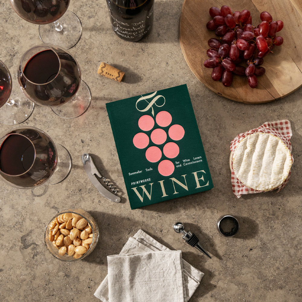 Printworks The Essentials Wine Tools - Green Pink