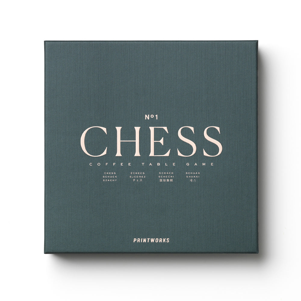 Printworks Classic Chess Board Game - Green