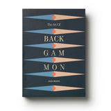 Printworks Classic Art of Backgammon Board Game - Anthracite Grey