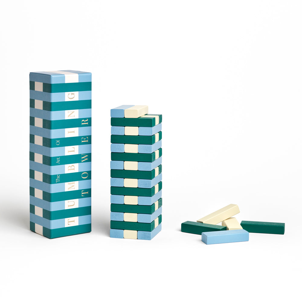 Printworks Play Tumbling Towers - Green Blue