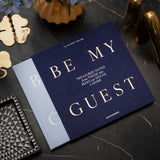 Printworks Guest Book - Be My Guest - Blue