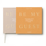 Printworks Guest Book - Be My Guest - Beige Yellow