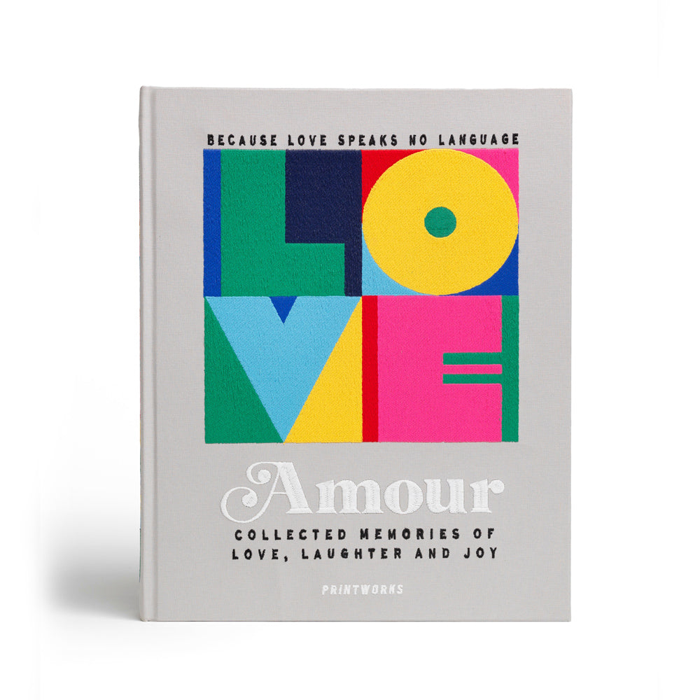 Printworks Embroidered Photo Album - Amour