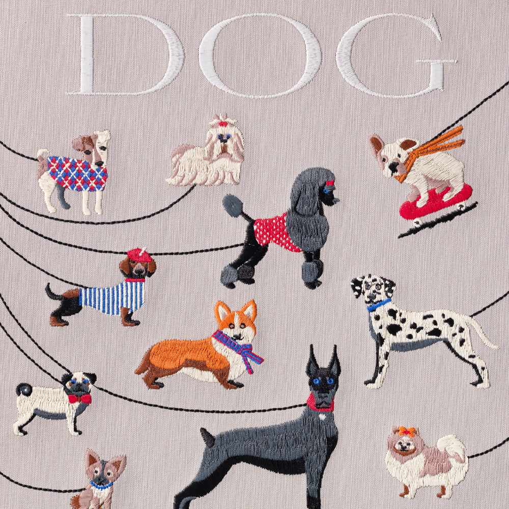 Printworks Embroidered Photo Album - Dogs