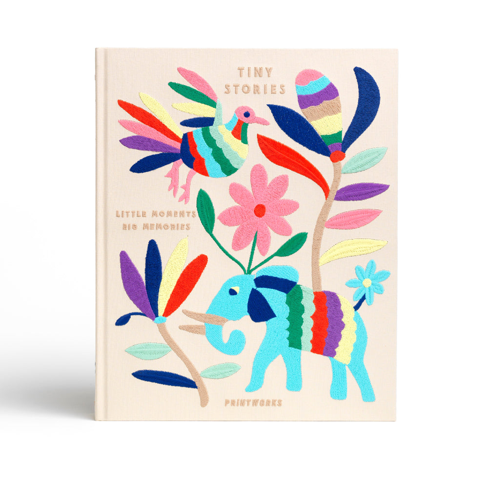 Printworks Embroidered Photo Album - Tiny Stories
