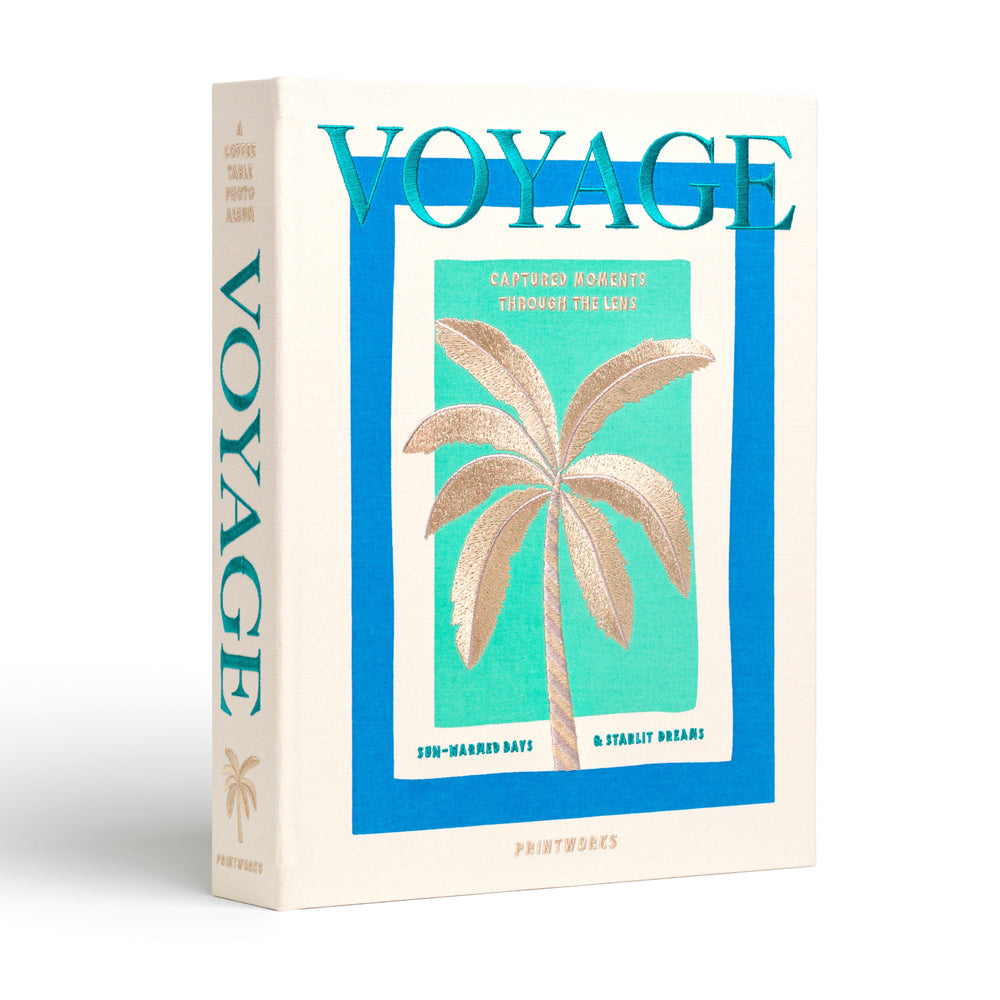 Printworks Embroidered Photo Album - Voyage