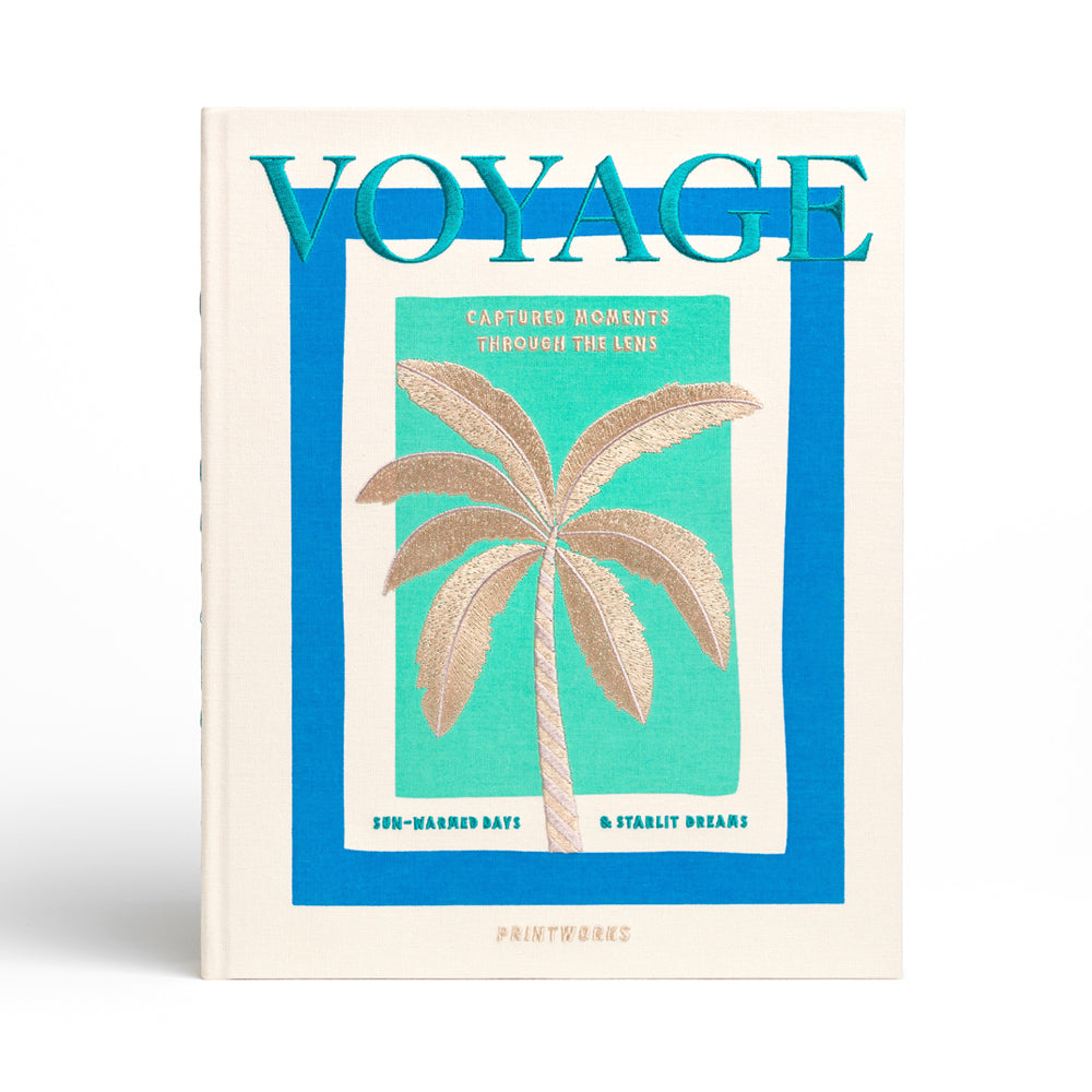 Printworks Embroidered Photo Album - Voyage