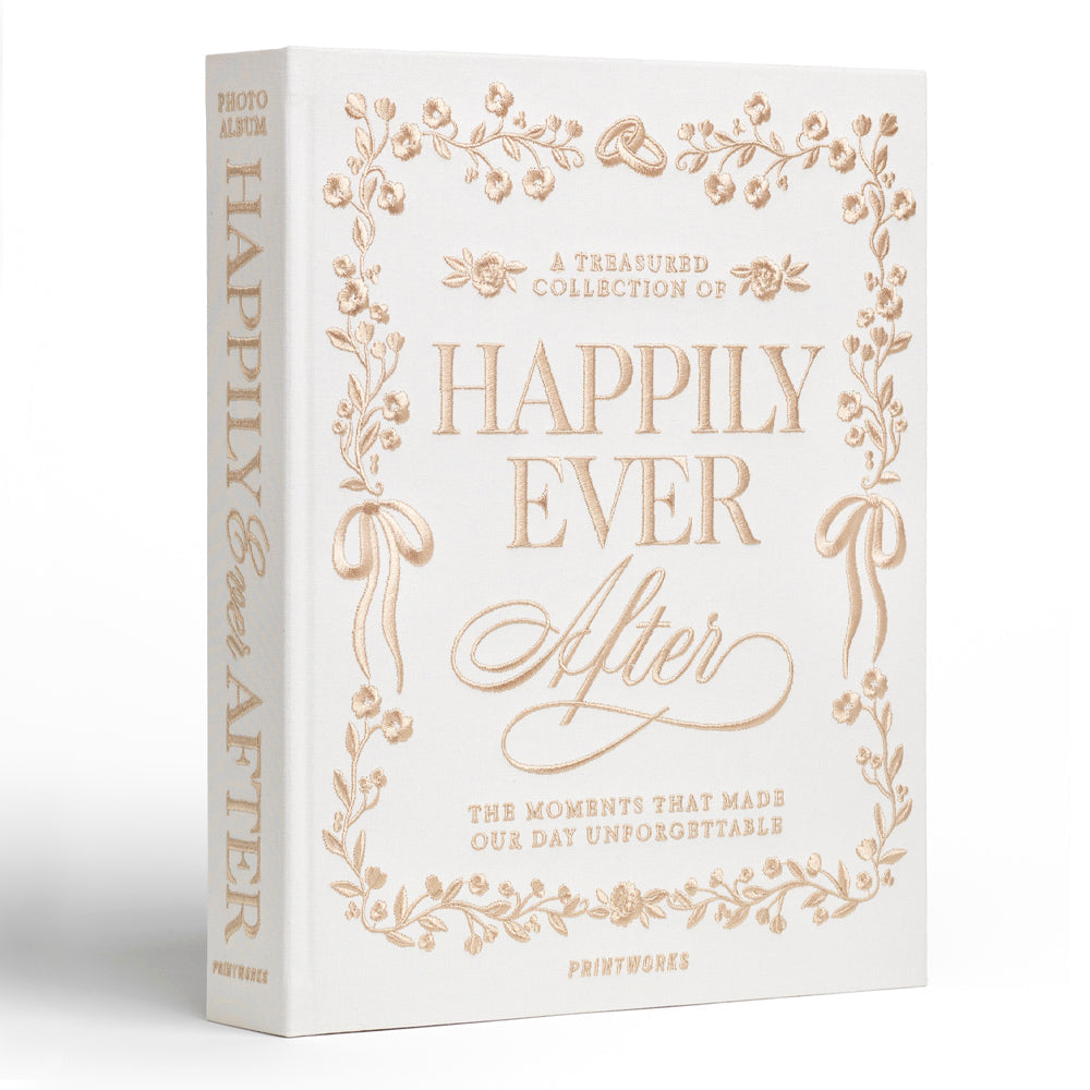 Printworks Embroidered Photo Album - Happily Ever After
