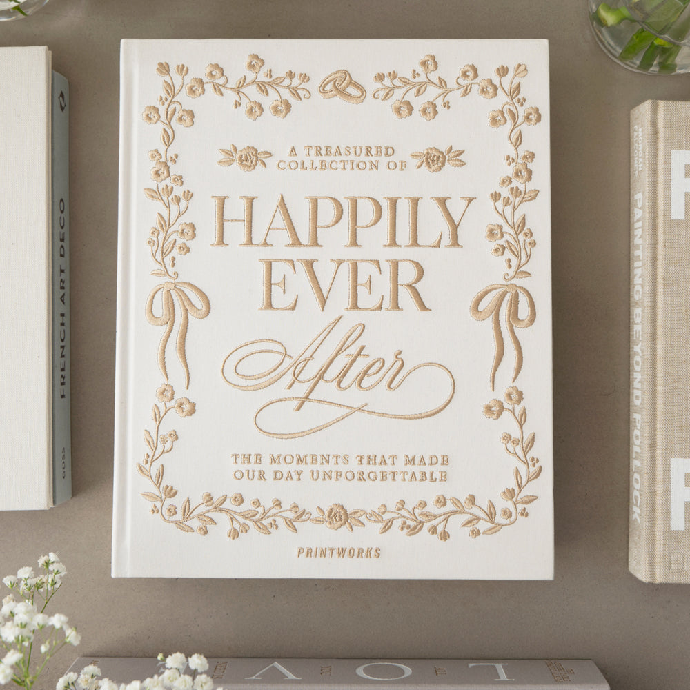 Printworks Embroidered Photo Album - Happily Ever After