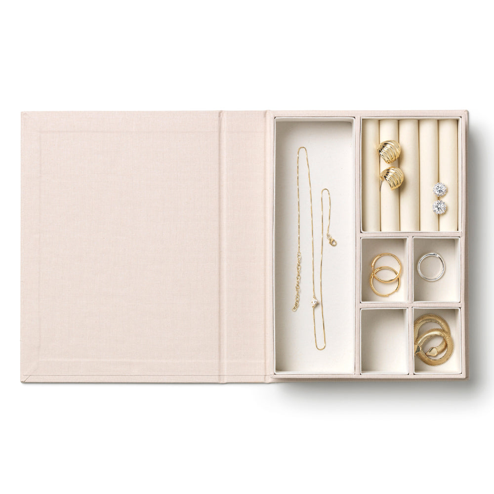 Printworks Jewellery Box - A Girls Best Friend - Beige Medium