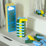 Printworks Junior Tumbling Tower - Childrens Stacking Game (Kids Family Night)