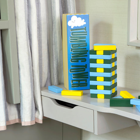 Printworks Junior Tumbling Tower - Childrens Stacking Game (Kids Family Night)