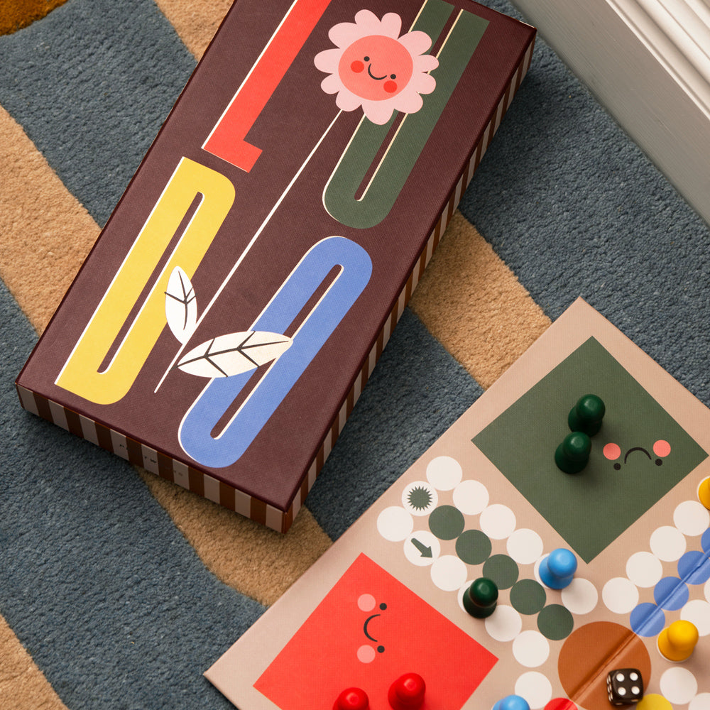 Printworks Junior Ludo - Childrens Board Game (Kids Family Night)