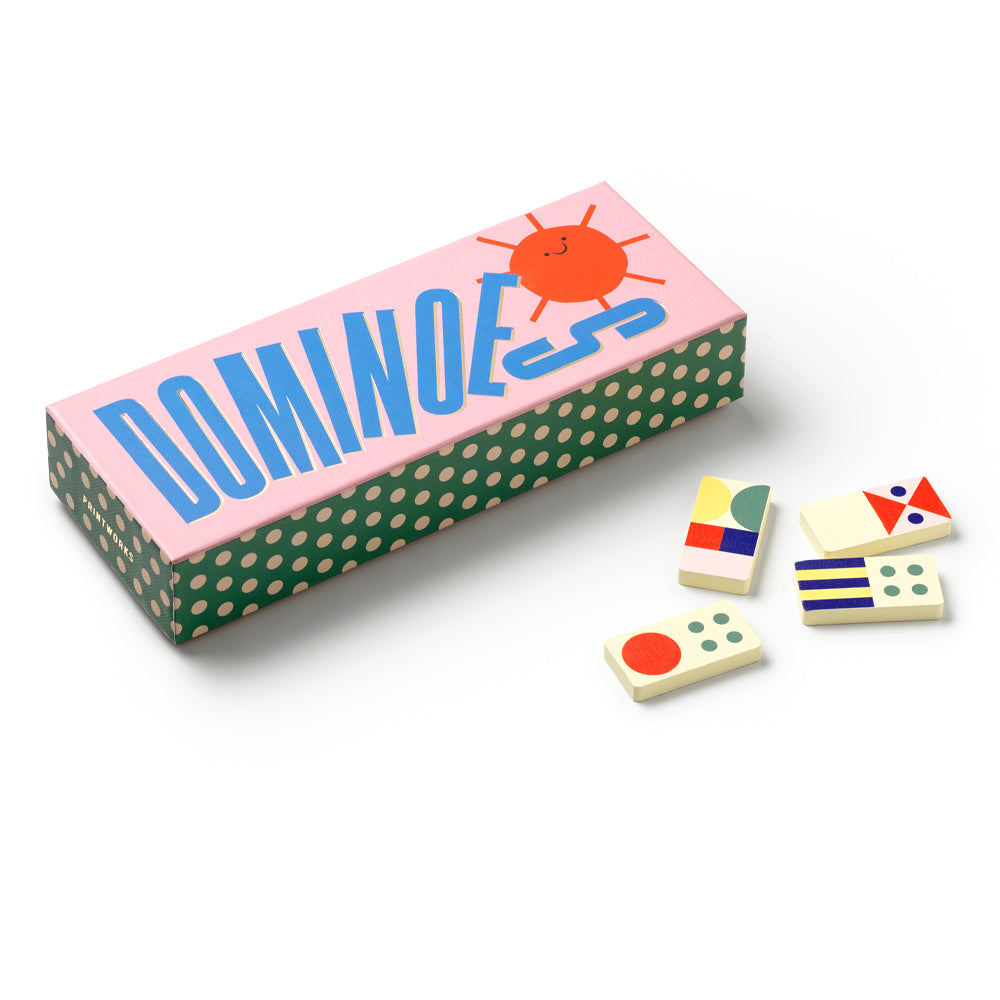 Printworks Junior Dominoes - Childrens Board Game (Kids Family Night)