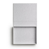 Printworks Collection Medium Storage Box - Grey (Book Style Shelf Décor)
