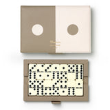 Printworks Reverra Dominoes Board Game - Designer Edition (Coffee Table Set)