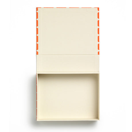 Printworks Home Storage Box - Orange (Book Style Shelf Decor)