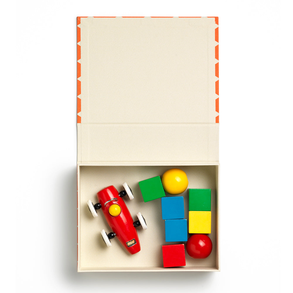 Printworks Home Storage Box - Orange (Book Style Shelf Décor)