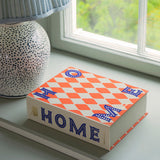 Printworks Home Storage Box - Orange (Book Style Shelf Décor)