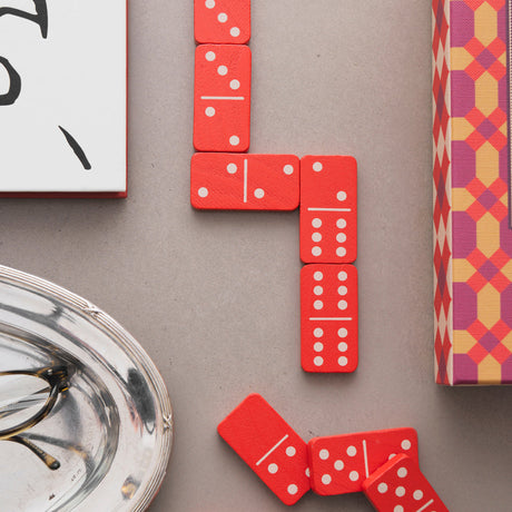 Printworks Bazaar Dominoes Set - Moroccan Design (Coffee Table Game)