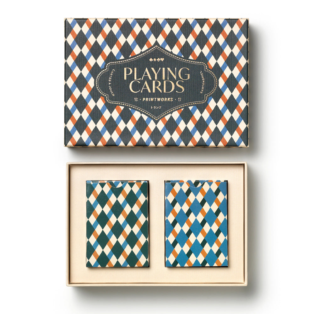 Printworks Bazaar Double Playing Cards - 2 Deck Set (Moroccan Design)
