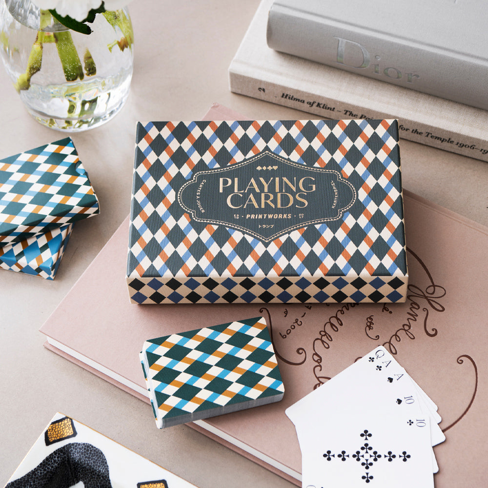 Printworks Bazaar Double Playing Cards - 2 Deck Set (Moroccan Design)