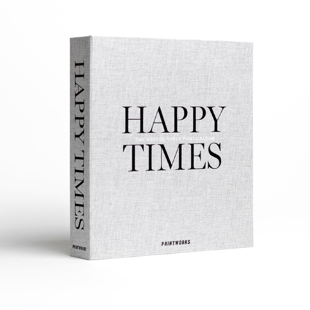 Printworks Happy Days Photo Album - Small (Coffee Table Keepsake Gift)