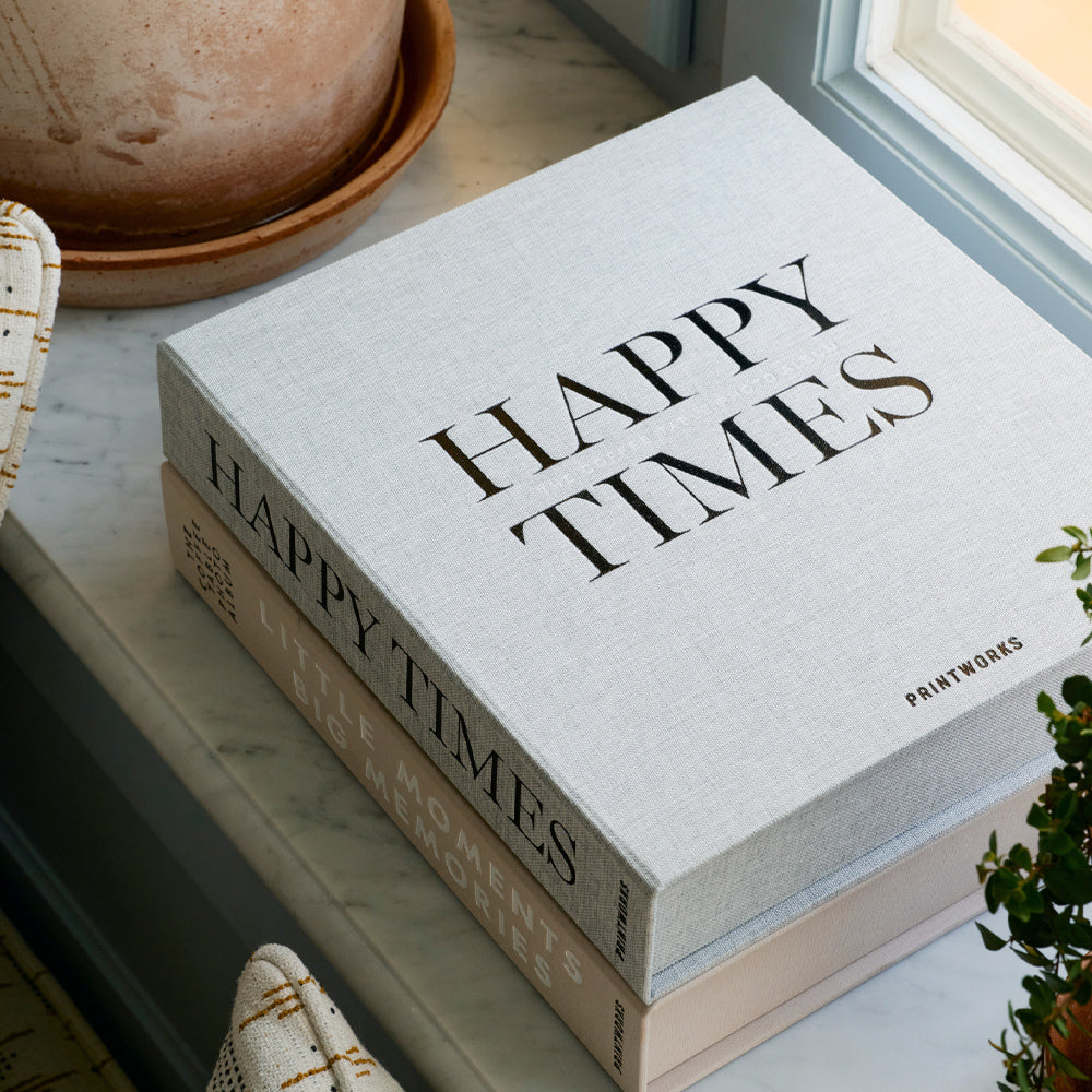 Printworks Happy Days Photo Album - Small (Coffee Table Keepsake Gift)