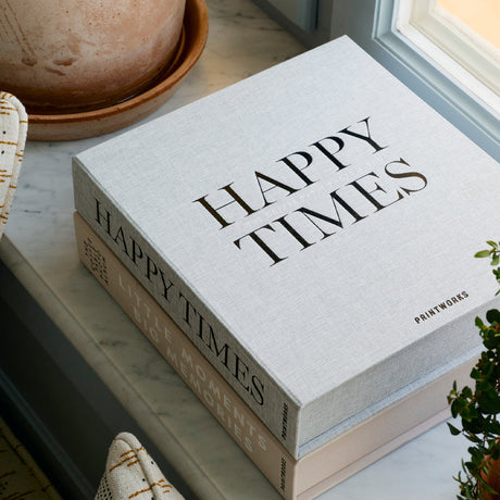 Printworks Happy Days Photo Album - Small (Coffee Table Keepsake Gift)