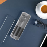 Monbento Mb Slim Box Stainless Steel Cutlery Set - Trio Knife - Black