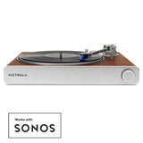 Victrola Stream Sapphire Wi-Fi & Bluetooth Turntable - Walnut
