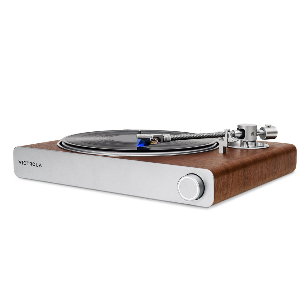 Victrola Stream Sapphire Wi-Fi & Bluetooth Turntable - Walnut