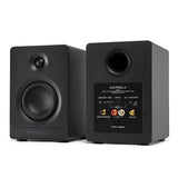 Victrola Automatic Turntable + Tempo Bookshelf Speakers Bundle - Black