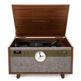 Victrola Century Signature 6-in-1 Wood Record Player - Walnut