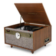 Victrola Century Signature 6-in-1 Wood Record Player - Walnut